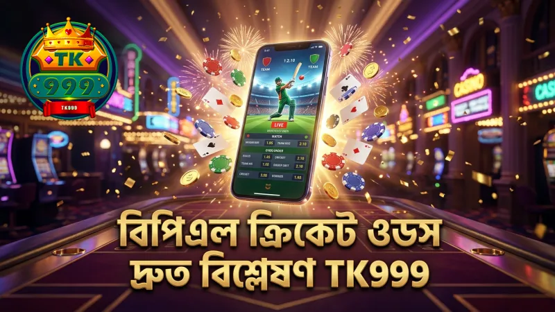 বিপিএল ক্রিকেট ম্যাচের লাইভ ওডস বিশ্লেষণে দ্রুত সিদ্ধান্ত নেওয়া সহজ করে।