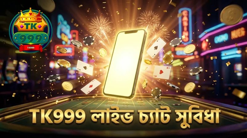 TK999 এর লাইভ চ্যাটে দ্রুত সমস্যা সমাধানের সুবিধা