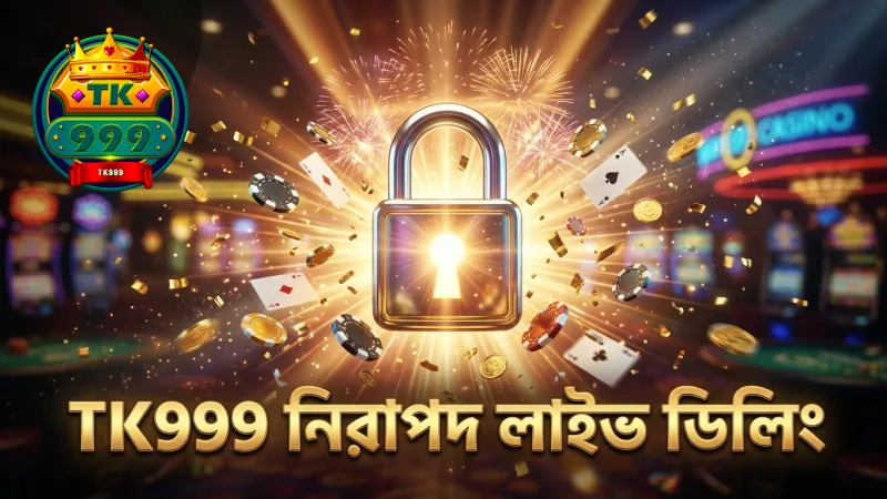 গেমের আরএনজি এবং লাইভ ডিলিং ফেয়ারনেস TK999 দ্বারা নিশ্চিত