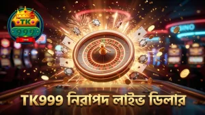 লাইভ ডিলারের ফেয়ার প্লে নিশ্চিত করে TK999 নিরাপত্তা।