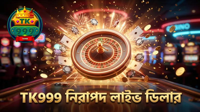 লাইভ ডিলারের ফেয়ার প্লে নিশ্চিত করে TK999 নিরাপত্তা।