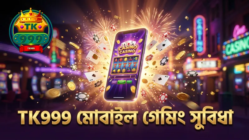 মোবাইলে দ্রুত এবং নিরাপদে ফরচুন জেমস খেলার সুবিধা TK999