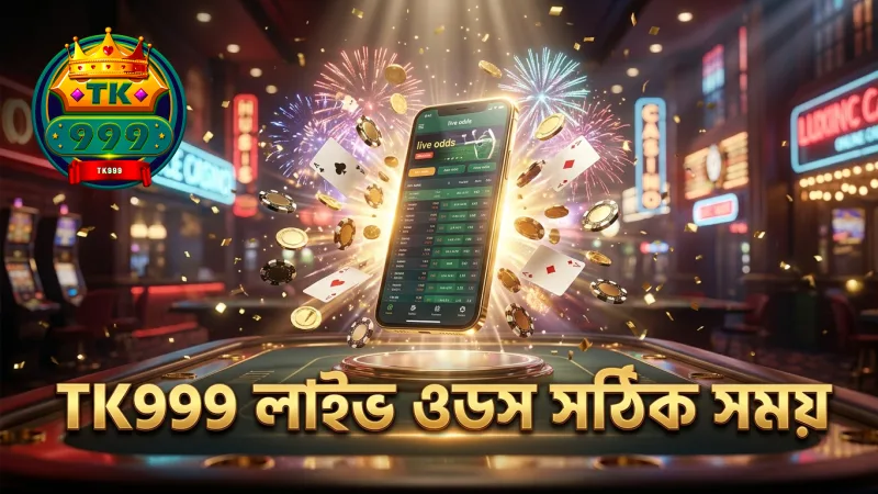 TK999 এর লাইভ ওডস ব্যবহার করে বাজির সঠিক সময় নির্ধারণ