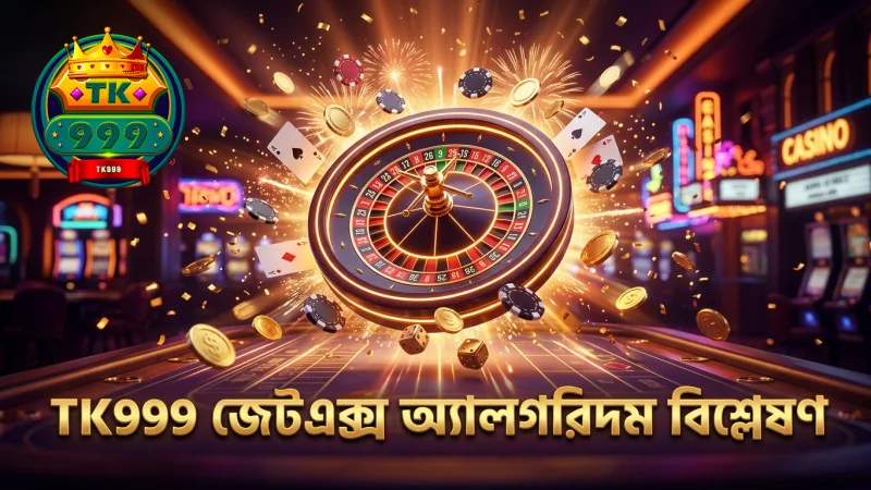 TK999 এ জেটএক্স ক্র্যাশ অ্যালগরিদমের বিশদ বিশ্লেষণ ও মাল্টিপ্লায়ার প্রভাব।
