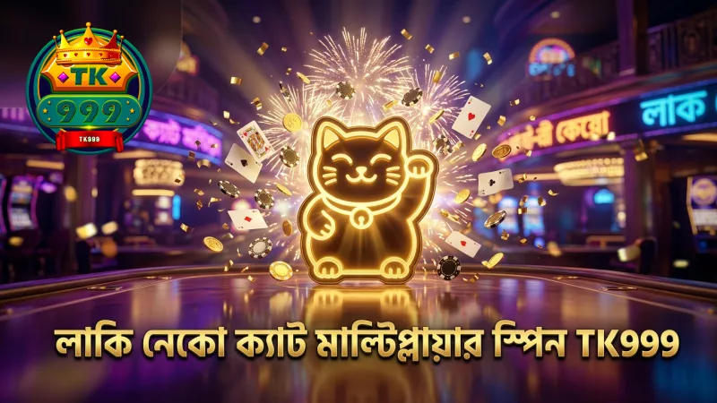 লাকি নেকোর ক্যাট মাল্টিপ্লায়ার ফ্রি স্পিনে গেমপ্লের গতি বাড়ায়