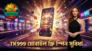 TK999 প্ল্যাটফর্মে মোবাইল থেকে দ্রুত ফ্রি স্পিন উপভোগ করুন