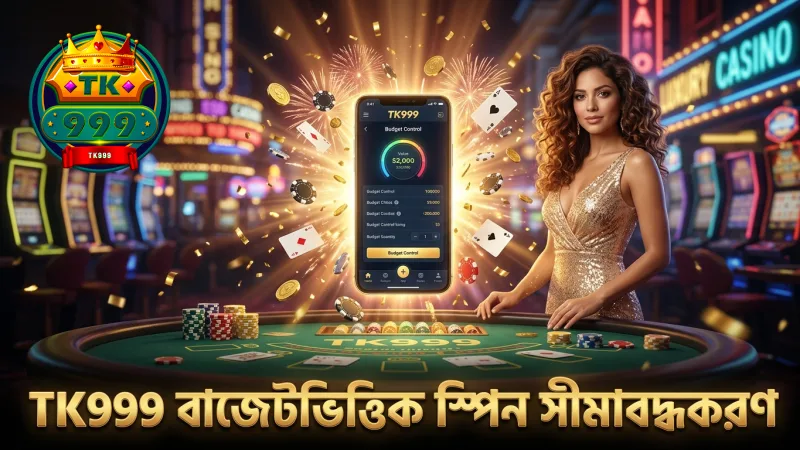 TK999 প্ল্যাটফর্মে বাজেট অনুযায়ী স্পিন সীমাবদ্ধ করুন