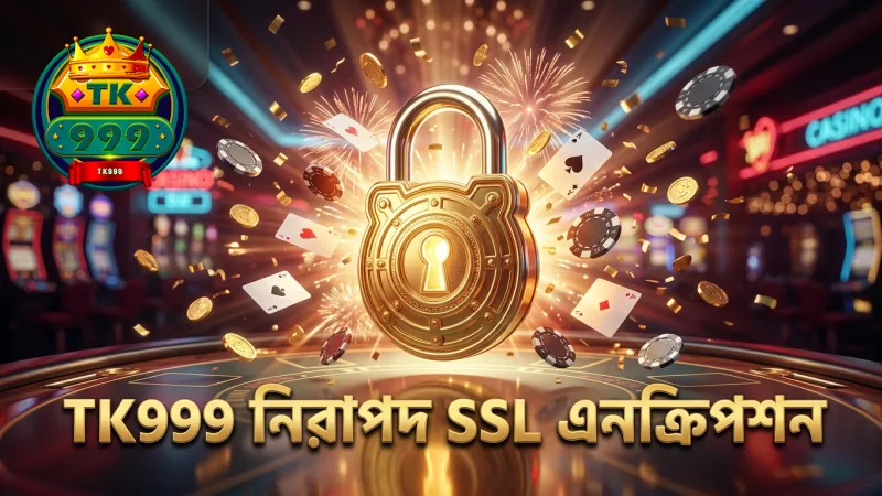 TK999 SSL নিরাপত্তা নিশ্চিত করে নিরাপদ লেনদেন বজায় রাখে