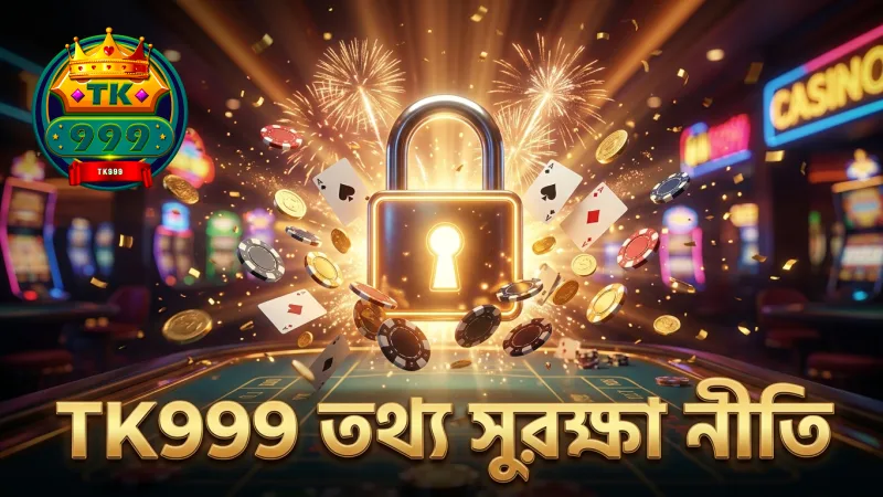 TK999 গোপনীয়তা নীতিতে তথ্য সুরক্ষার মূলনীতি স্পষ্ট।
