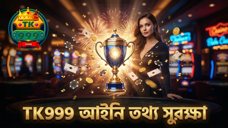 GDPR ও স্থানীয় আইন অনুসারে TK999 তথ্য সুরক্ষা নিশ্চিত করে।
