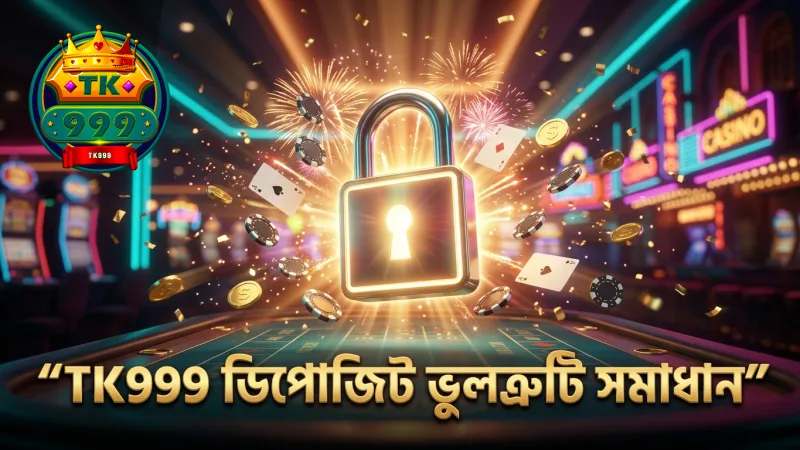 TK999 ডিপোজিটে সাধারণ ভুলত্রুটি ও তাদের সমাধান