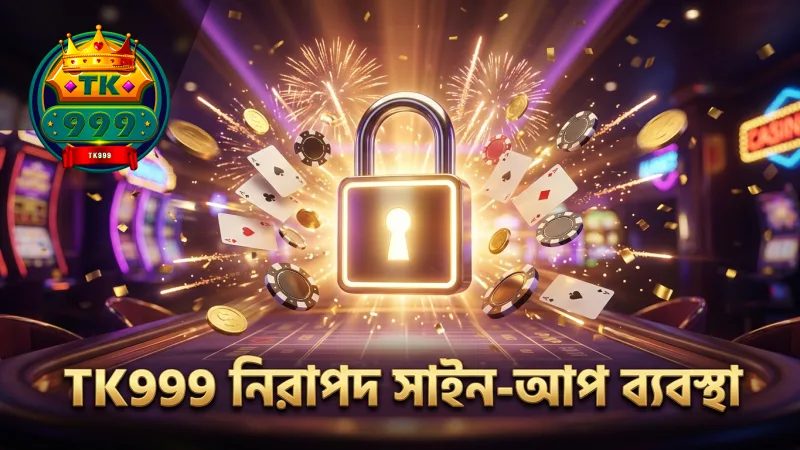 নিবন্ধনের প্রতিটি ধাপে TK999 নিরাপত্তা নিশ্চিত করে