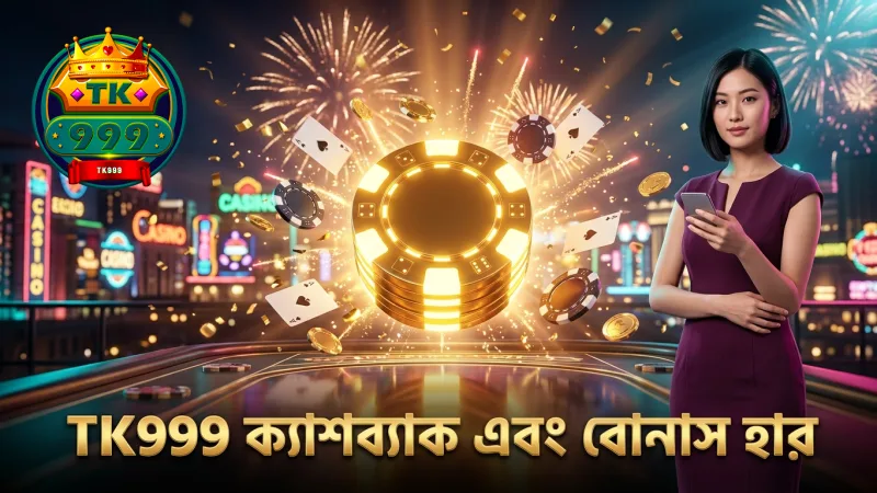 ভিআইপি লেভেল অনুযায়ী ক্যাশব্যাক এবং বোনাসের নির্দিষ্ট হার